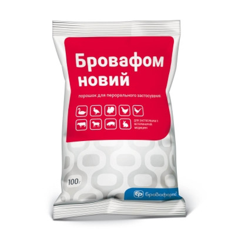 Бровафом новий (ДЛЯ ТВАРИН) порошок, 100 г