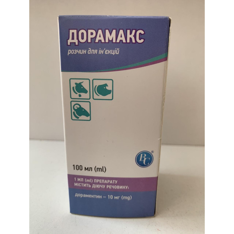 Дорамакс Ветсинтез розчин для ін“єкцій 100 мл